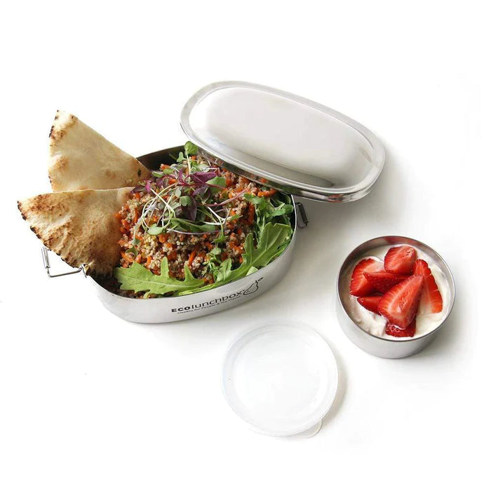 Oval Container + Snack Cup - Ecopiggy - Reusable Snack Container