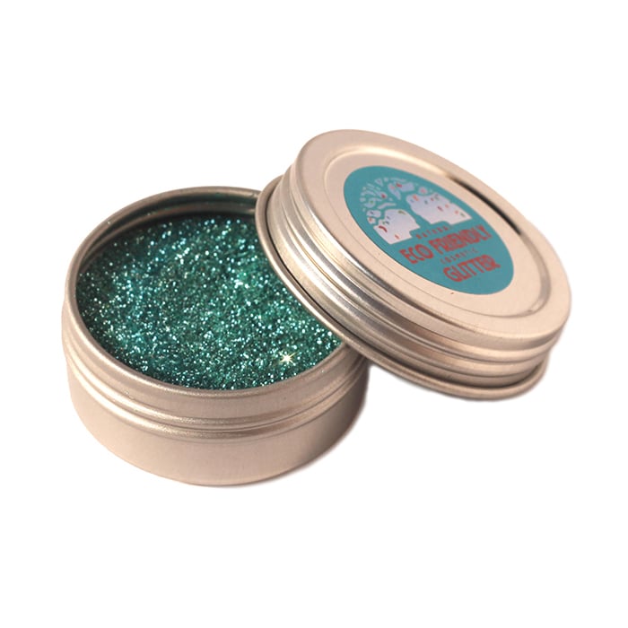 Ecopiggy - 100% plastic-free glitter bronze