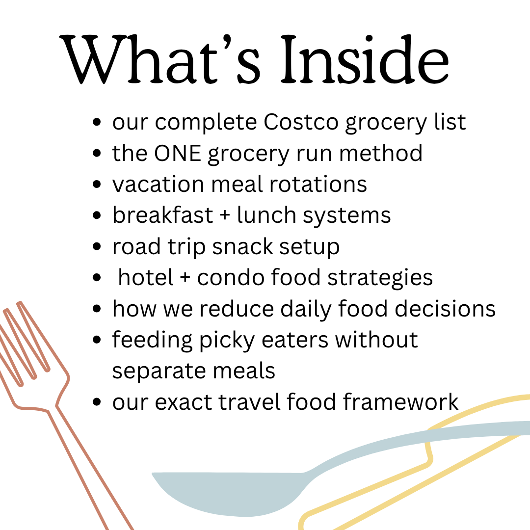 The Vacation Meal System