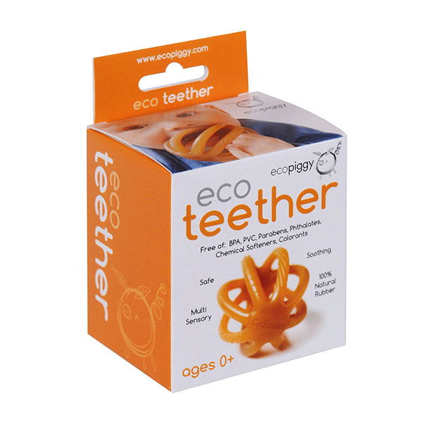 Natural rubber teething toys hotsell